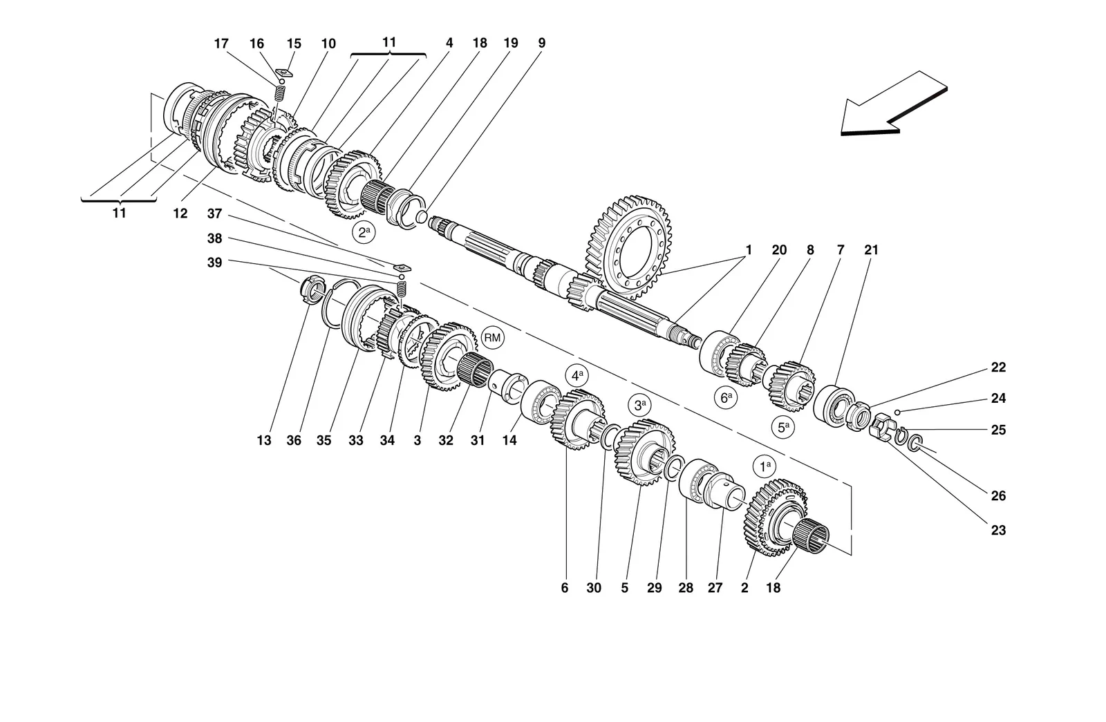 Lay Shaft Gears