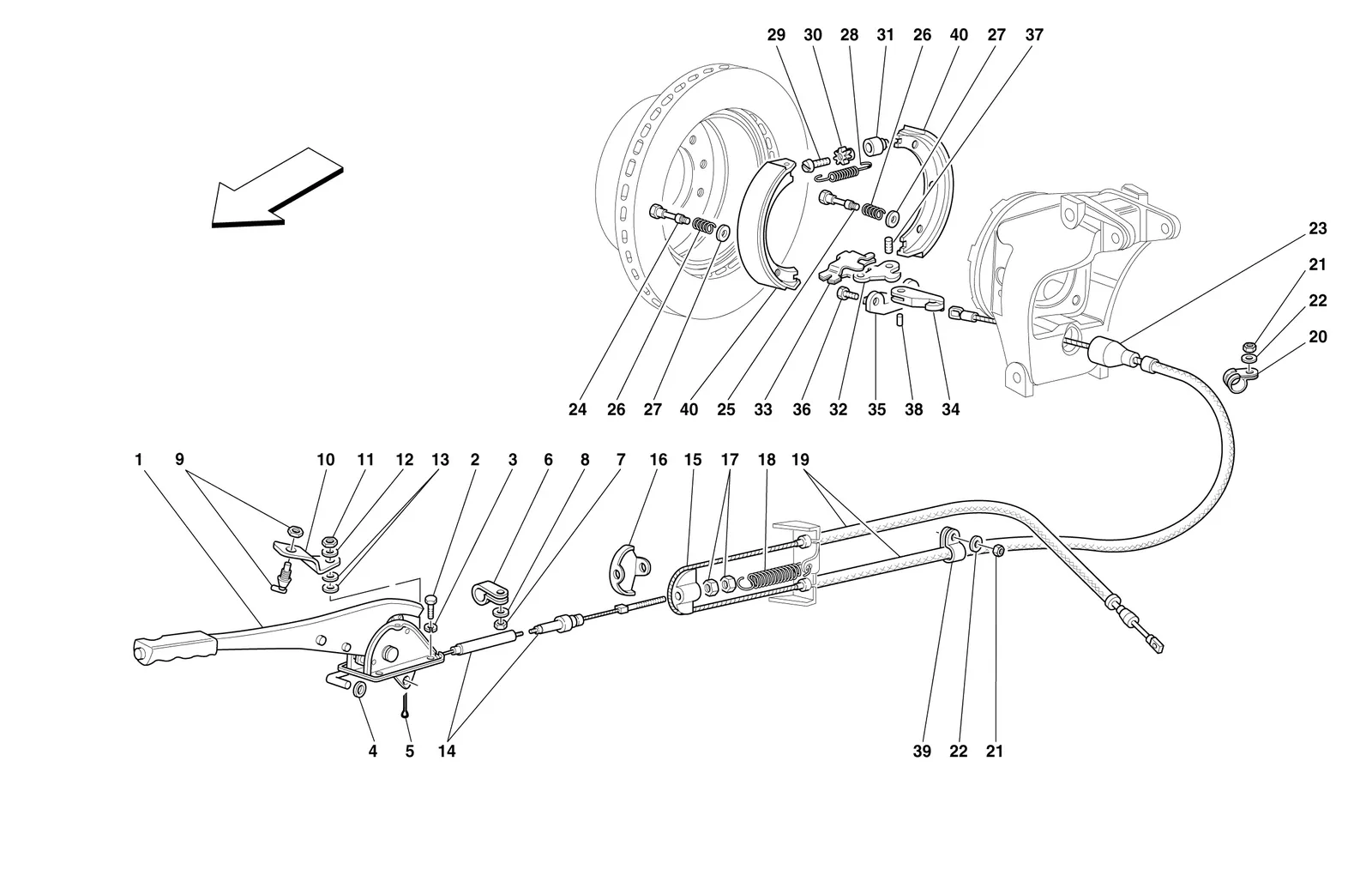 Hand-Brake Control