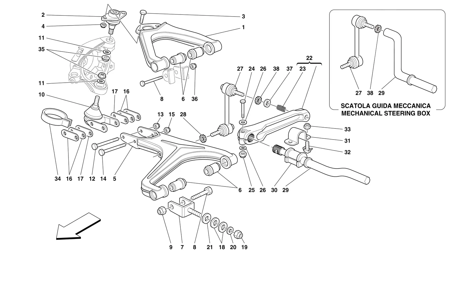 Front Suspension - Wishbones