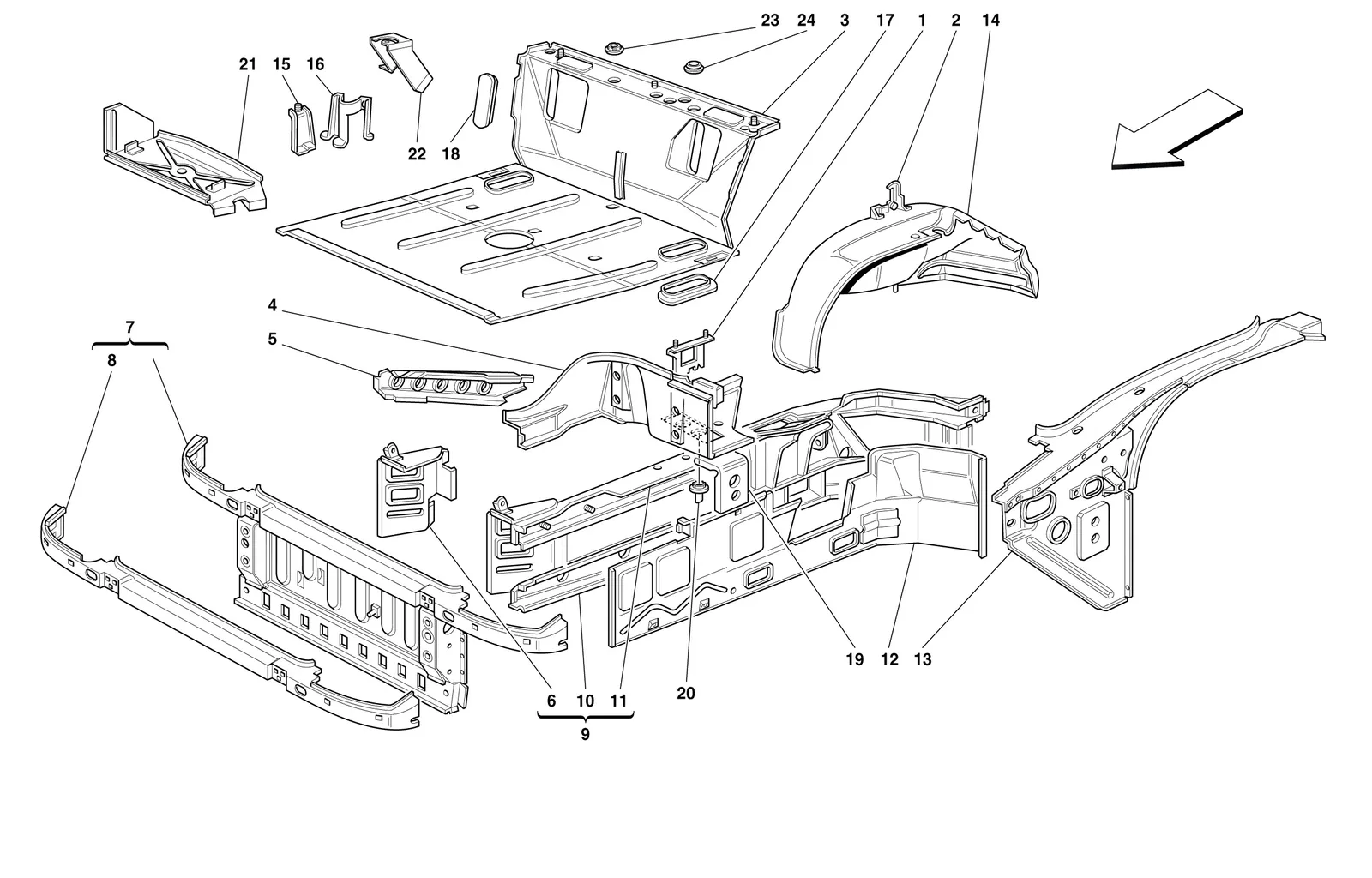 Front Part Structures
