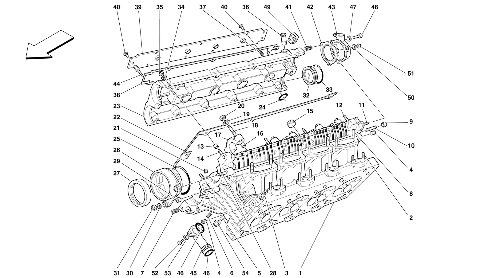 R.H. Cylinder Head