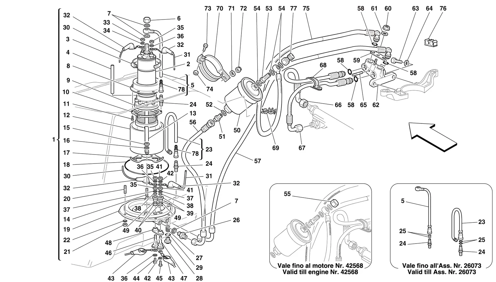 Fuel Pump And Pipes