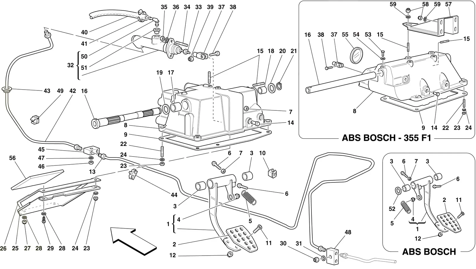 Clutch Release Control And Pedal Support -Not For Gd-