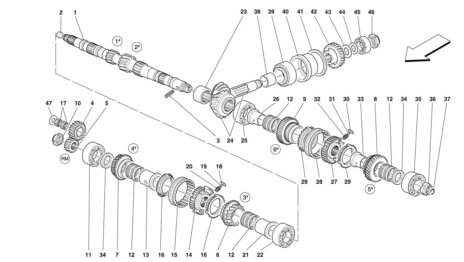 Main Shaft Gears