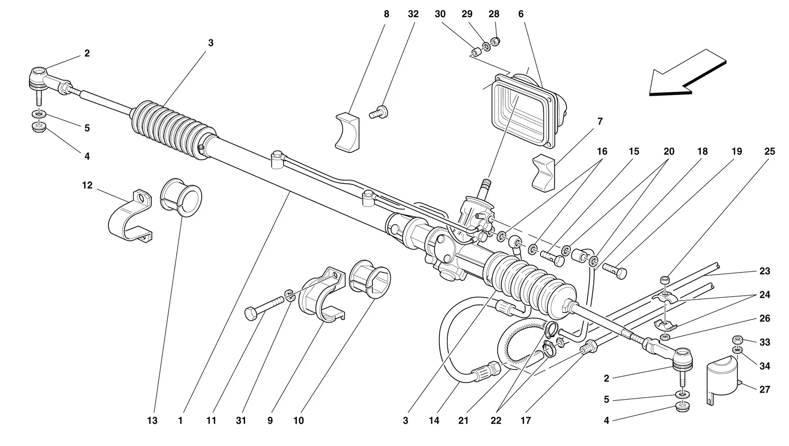 Hydraulic Steering Box And Linkage