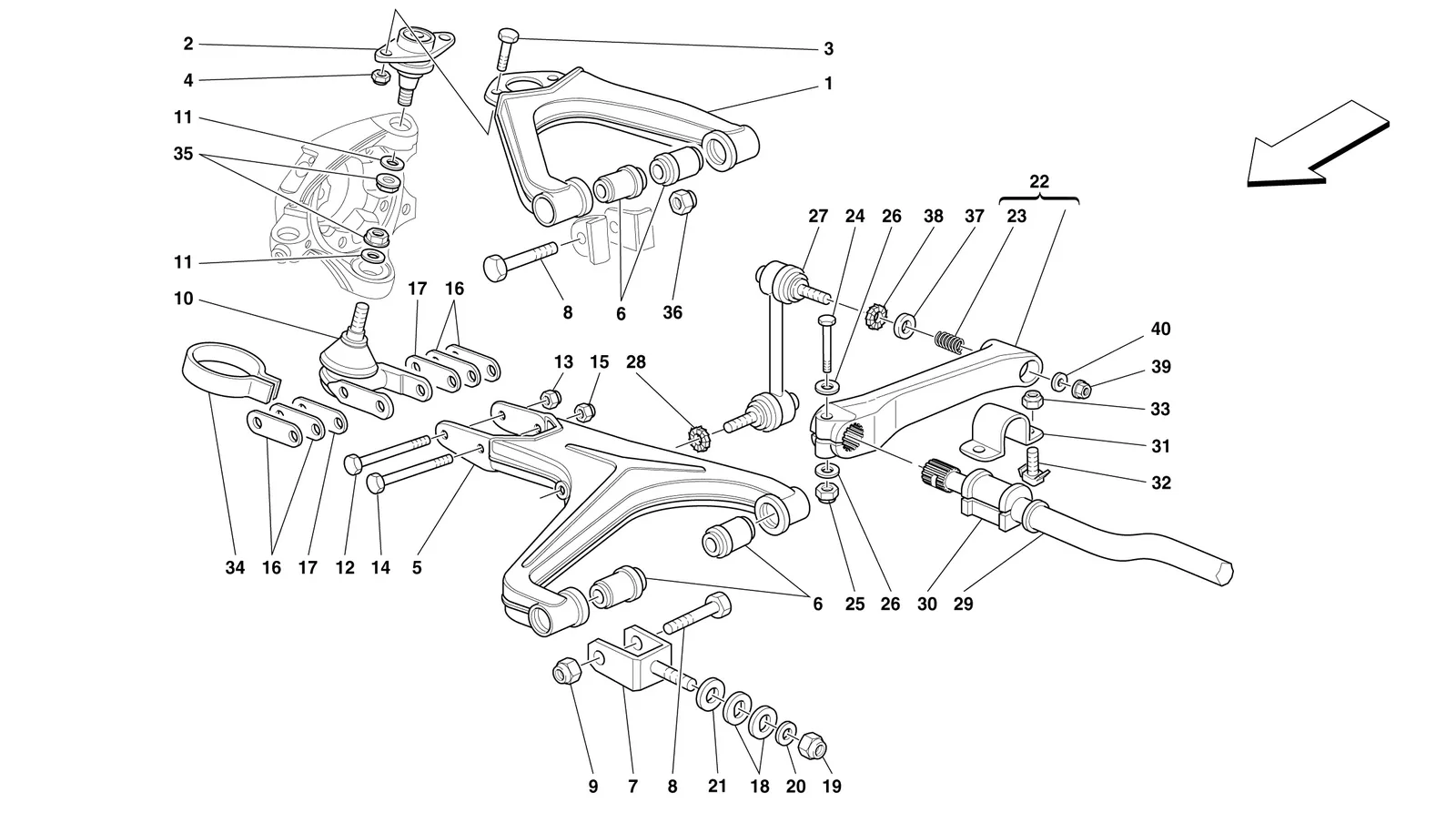 Front Suspension - Wishbones