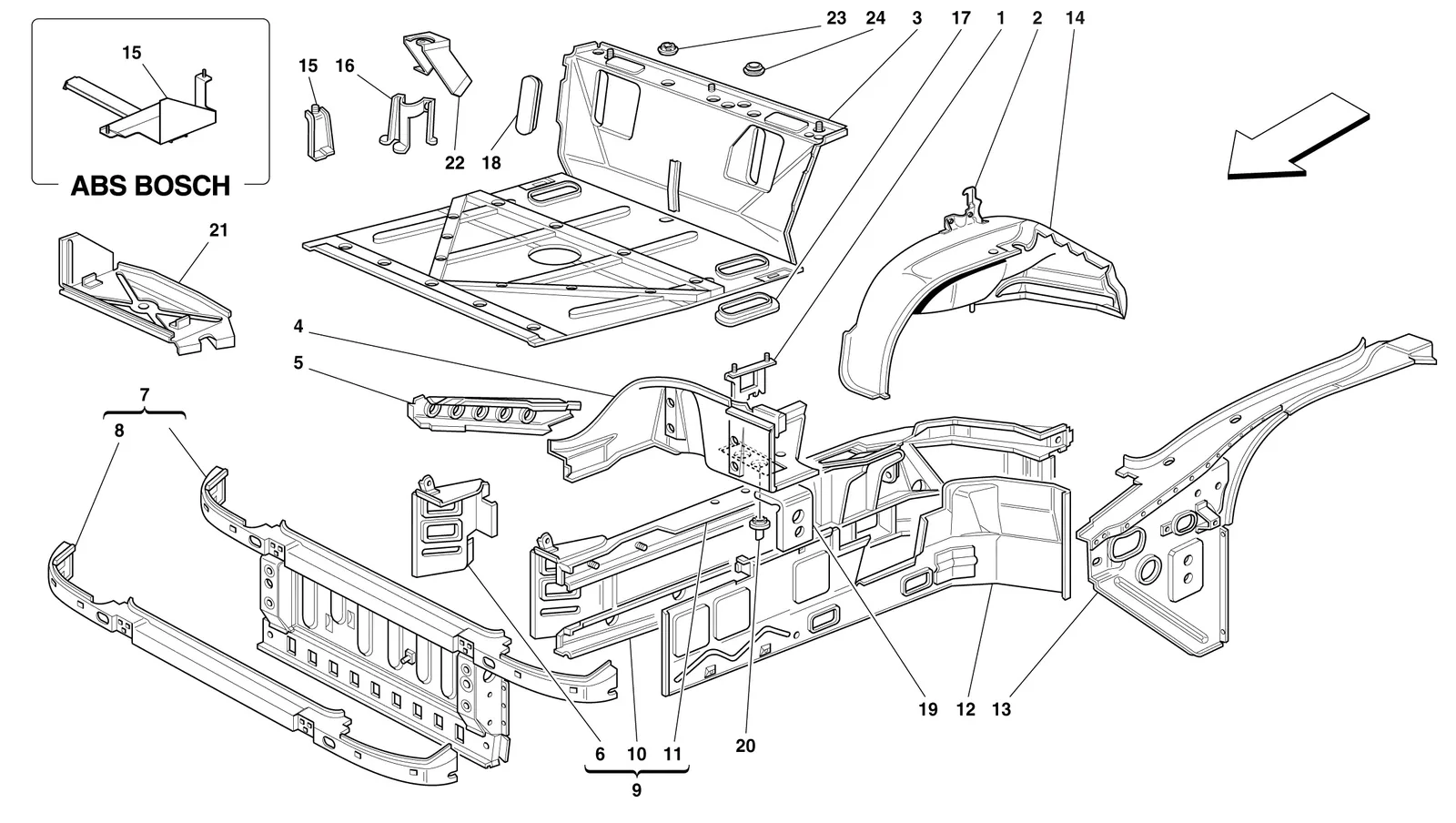 Front Part Structures
