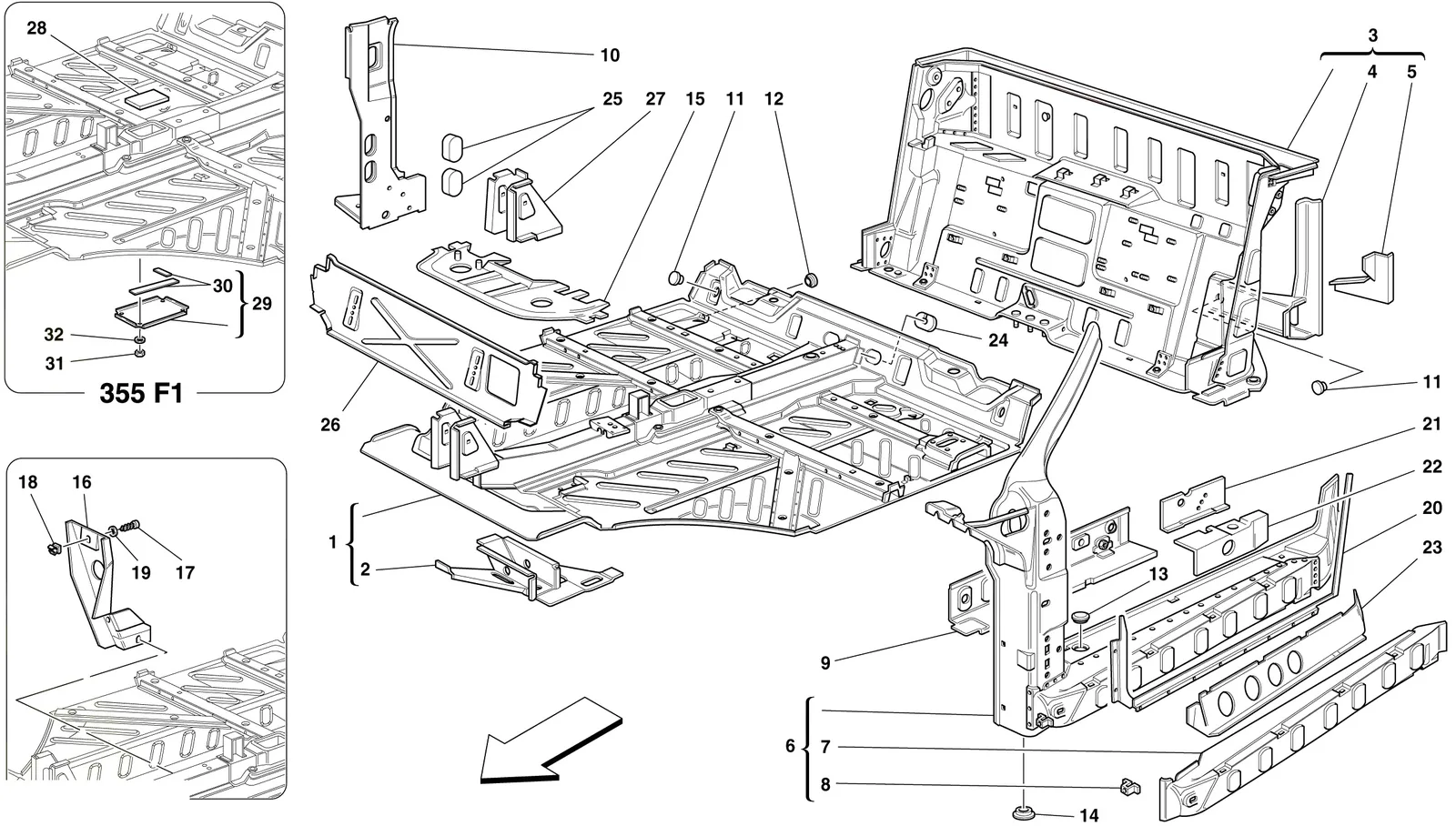 Central Part Structures