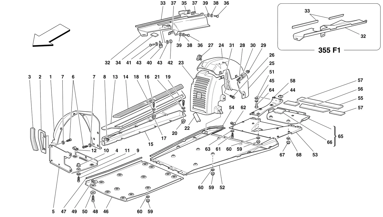 Body - Shield And Wheelhouses