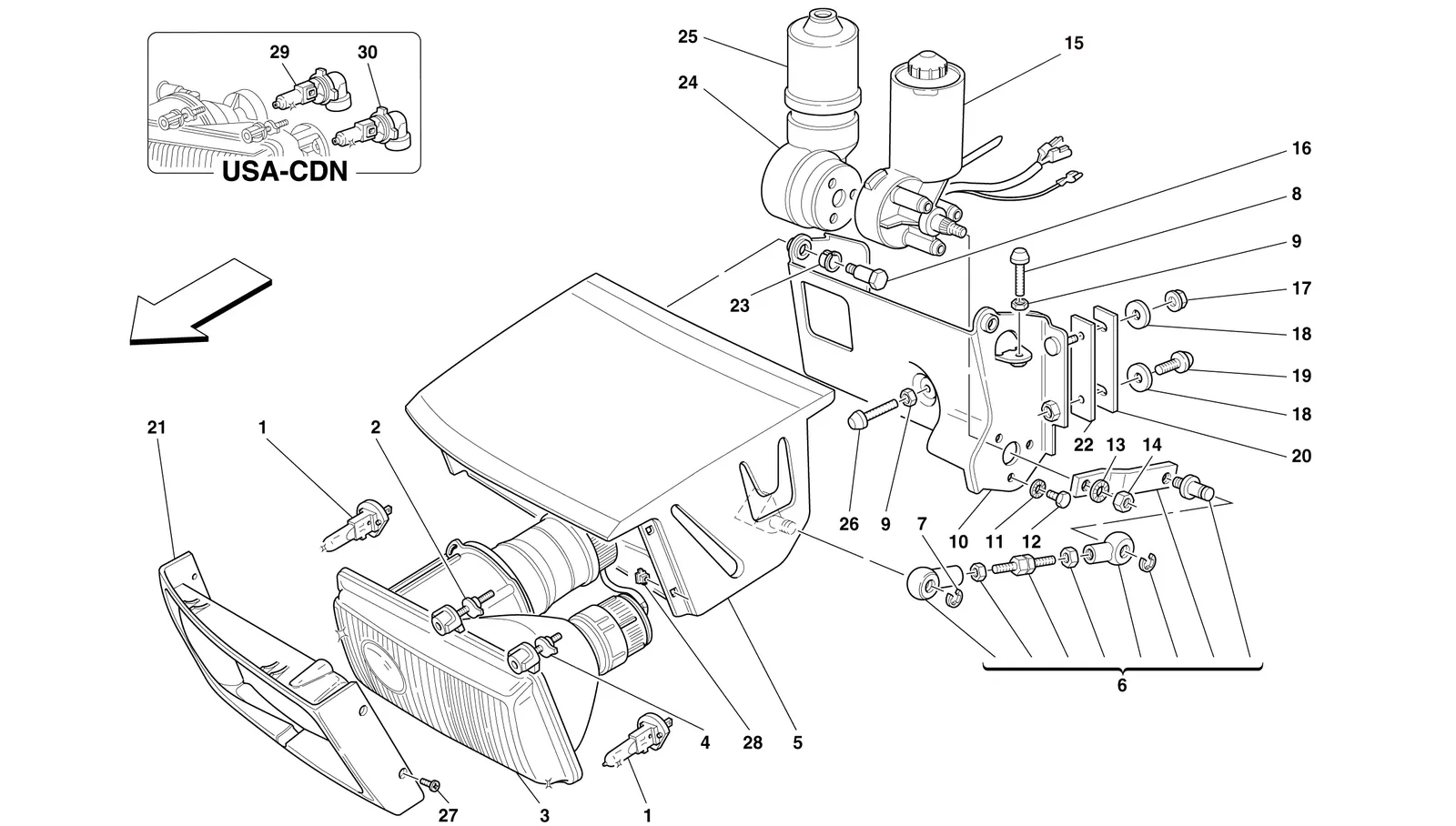 Lights Lifting Device And Headlights