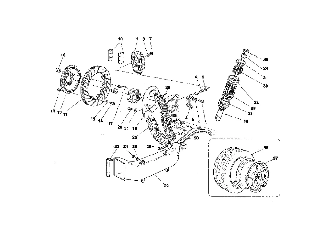 Brakes - Shock Absorbers - Front Air Intake - Wheels