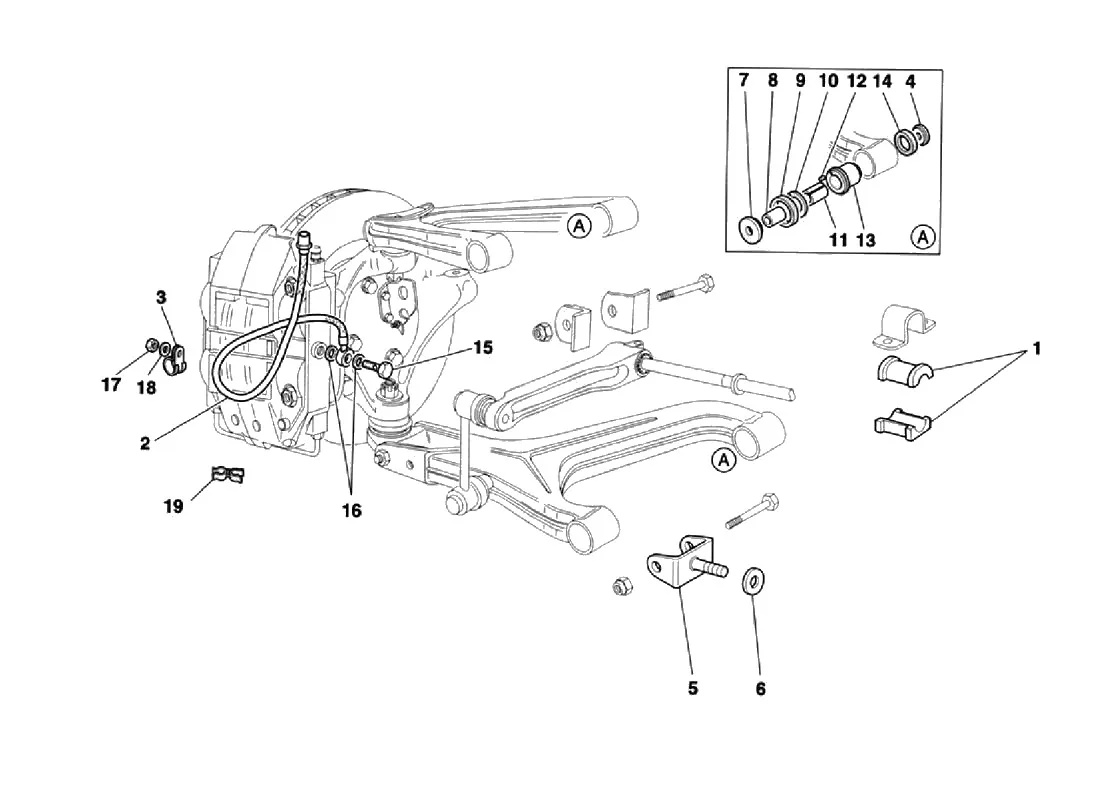 Front Suspension And Brake Pipes