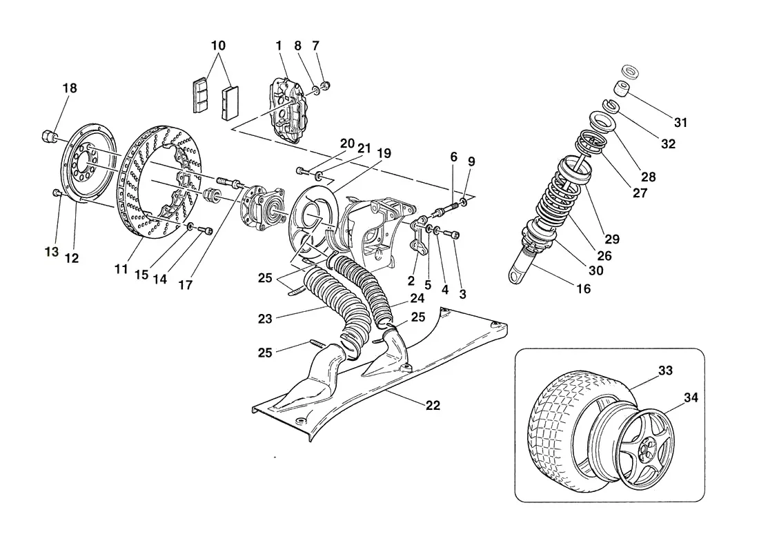 Brakes - Shock-Absorbers - Rear Air Intakes - Wheels