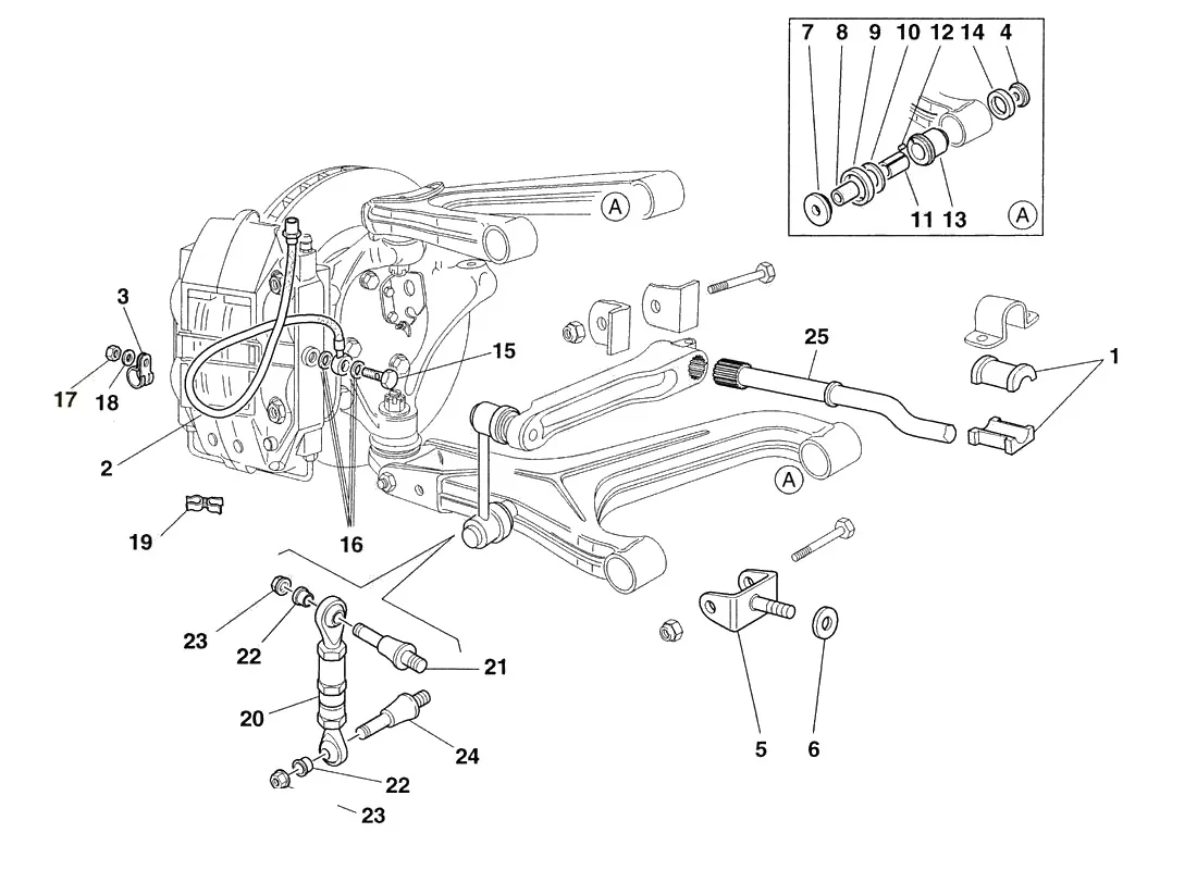 Front Suspension & Brake Pipes