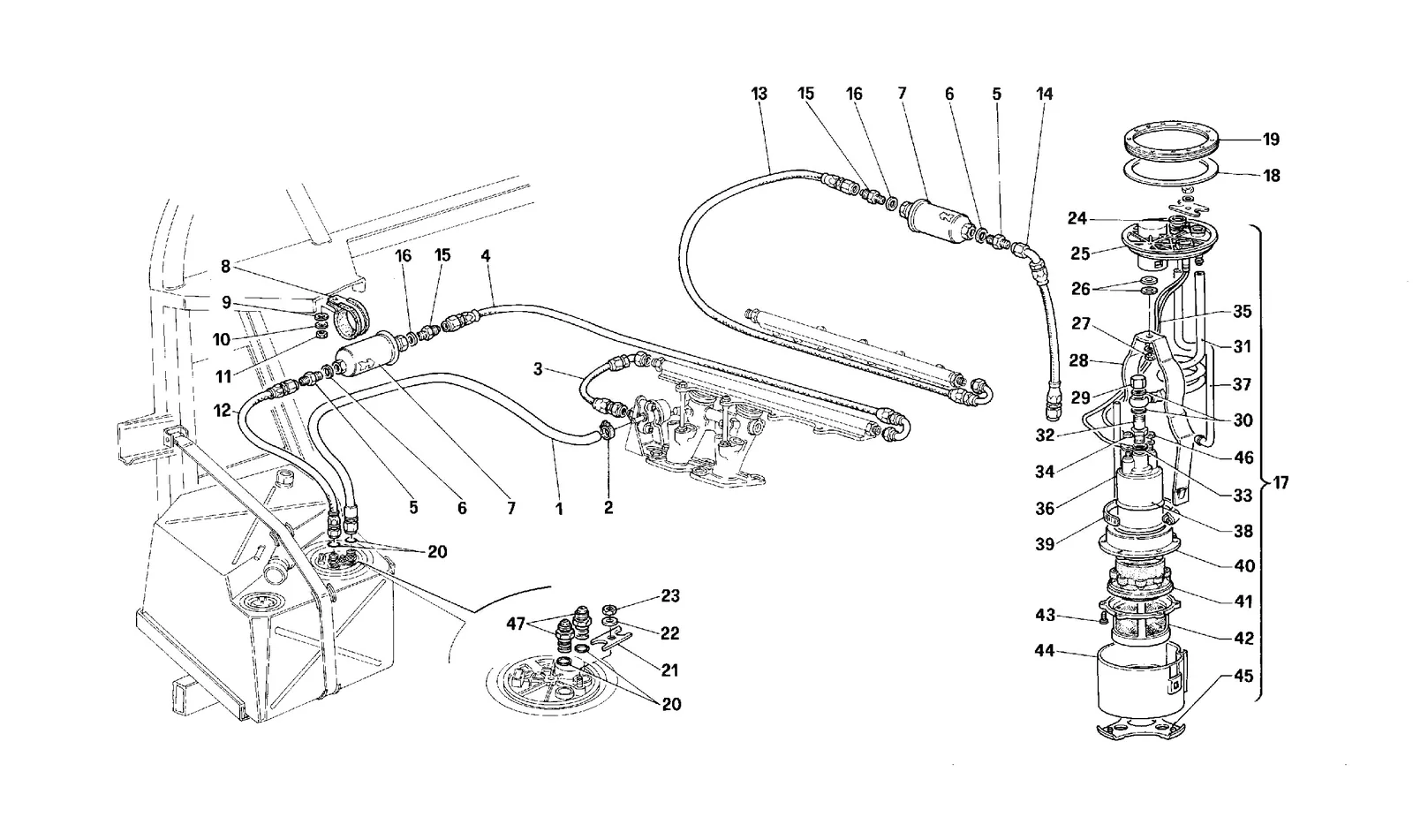 Pump And Fuel Piping -Valid For Usa-