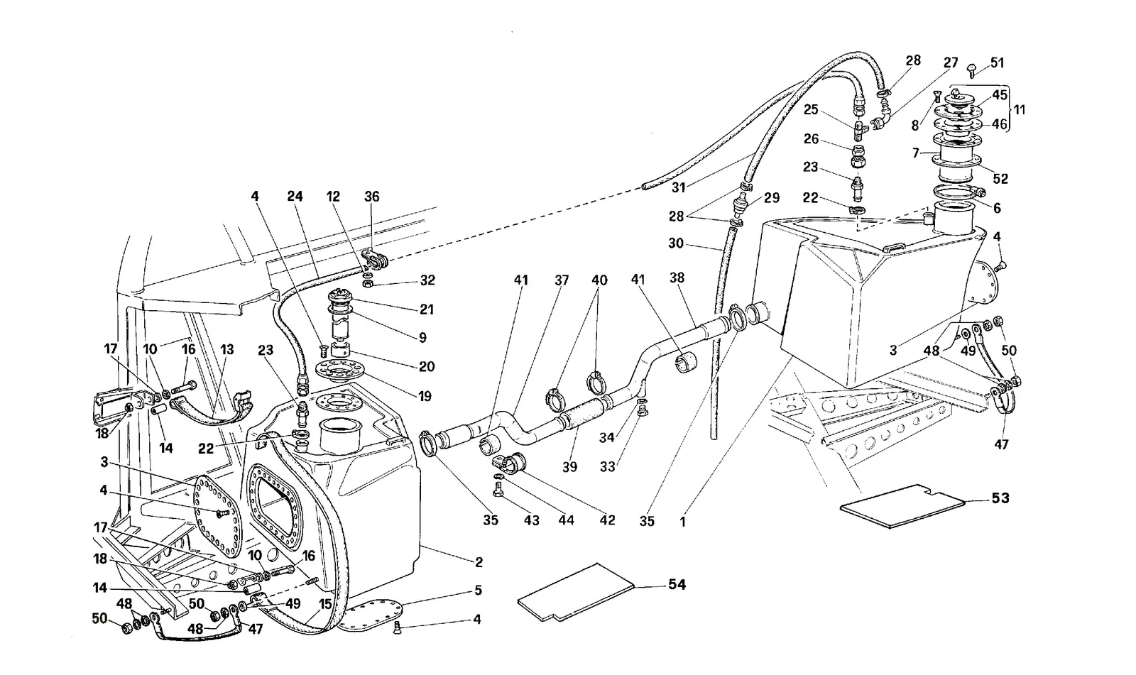 Tanks And Gasoline Vent System -Not For Usa-