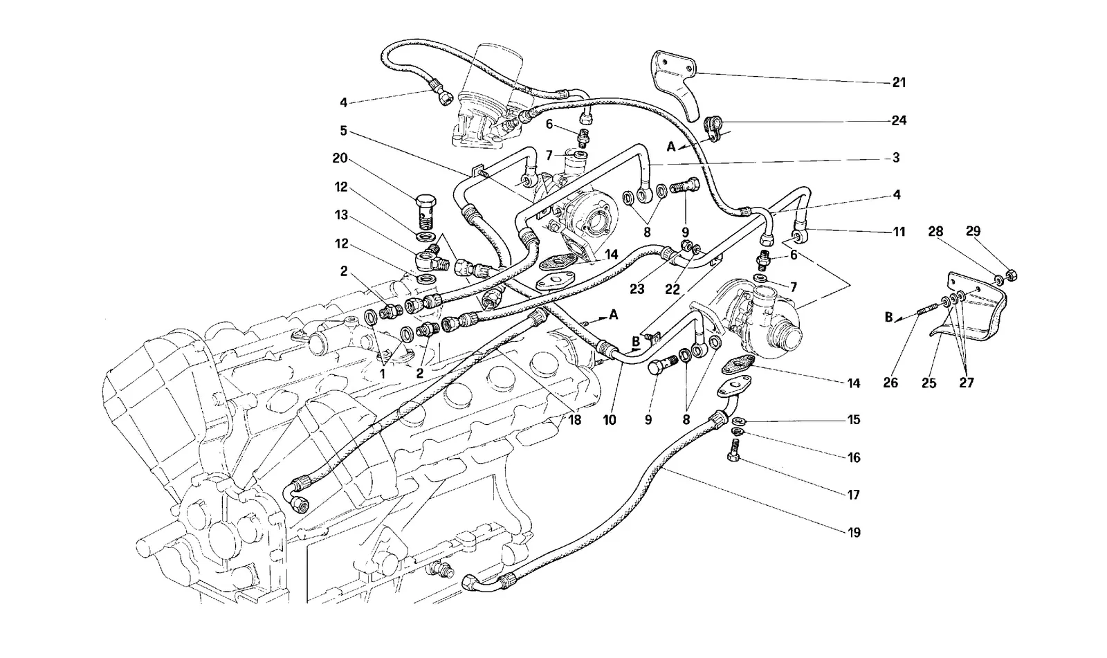 Oversupply System Lubrication And Cooling -Valid For Cars With Catalyst-