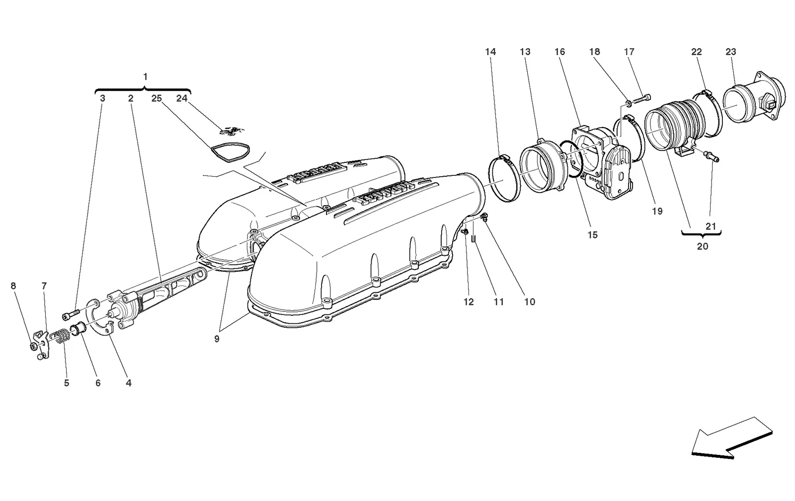 Air Intake Manifold Cover