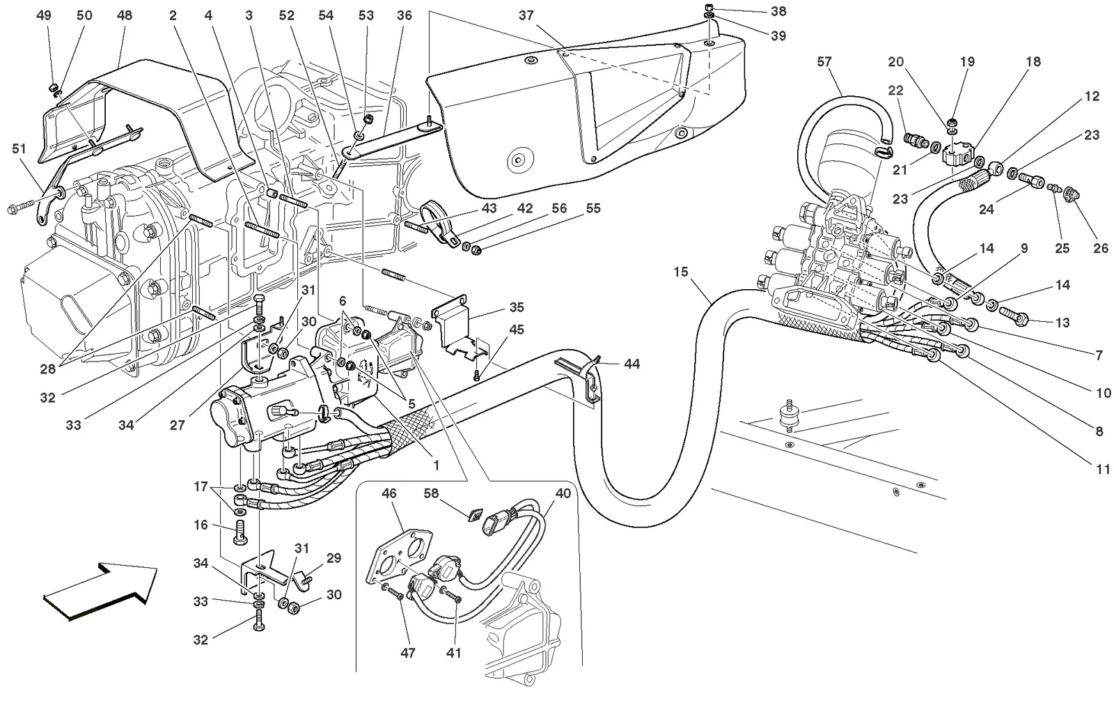 Clutch And Gearbox Hydraulic Control