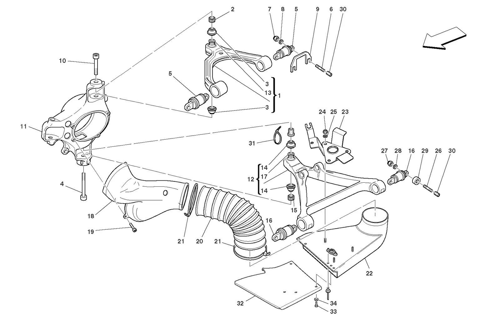 Front Suspension - Wishbones