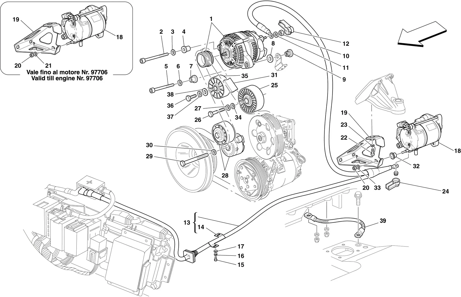 Alternator - Starter Motor