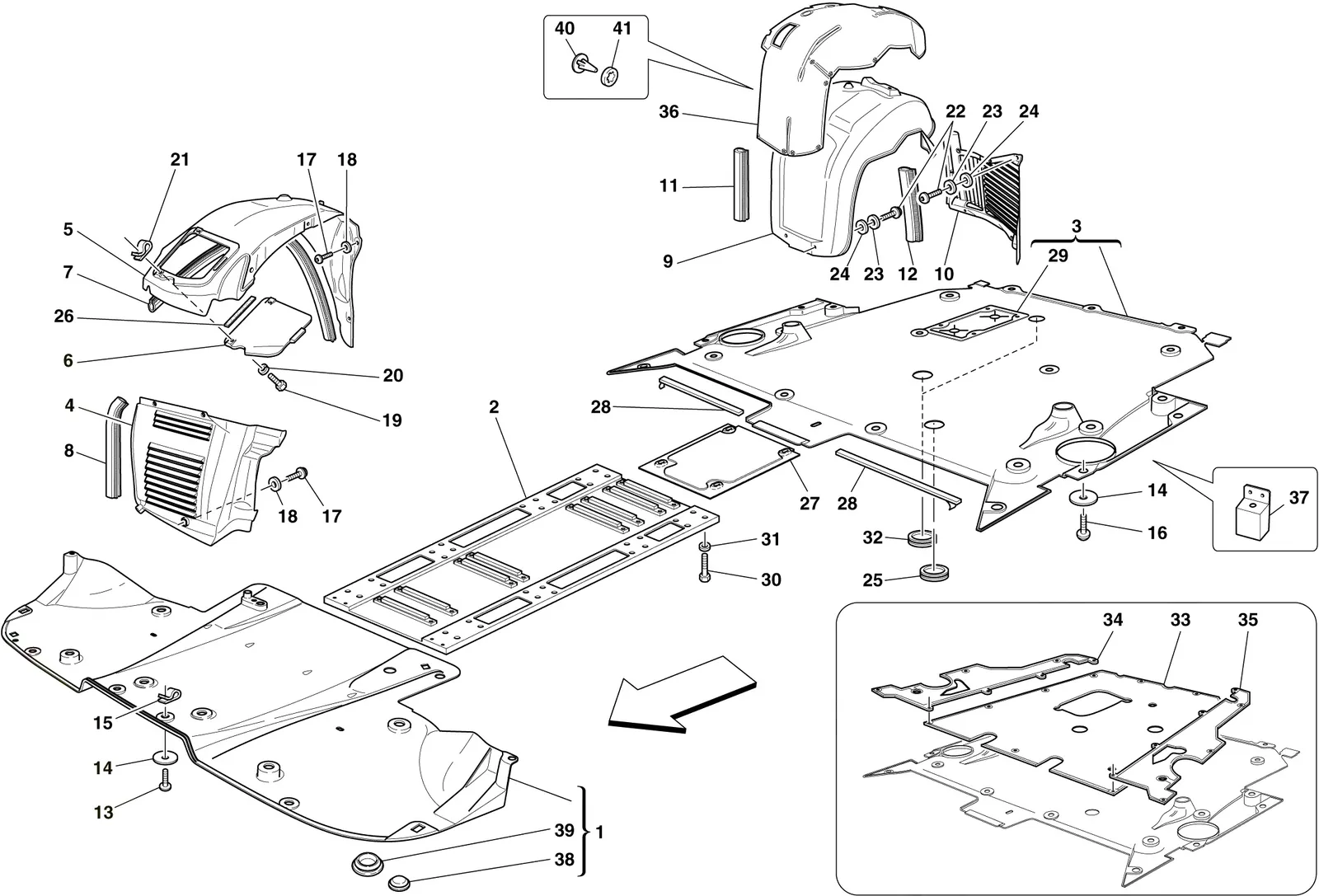 Flat Undertray And Wheelhouses