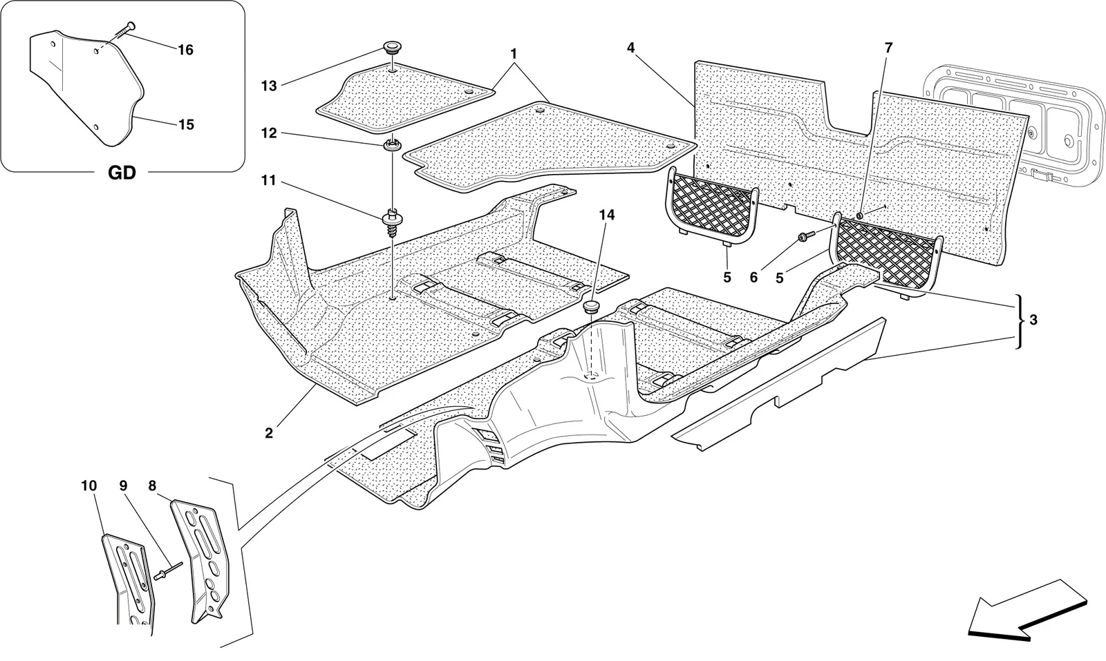 Passenger Compartment Mats