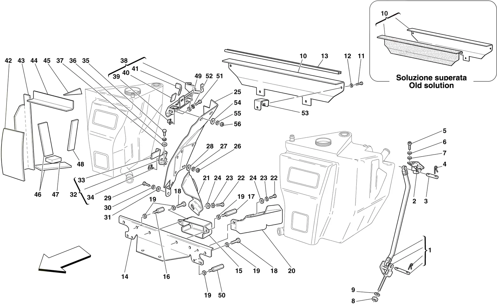 Fuel Tanks - Fasteners And Guards