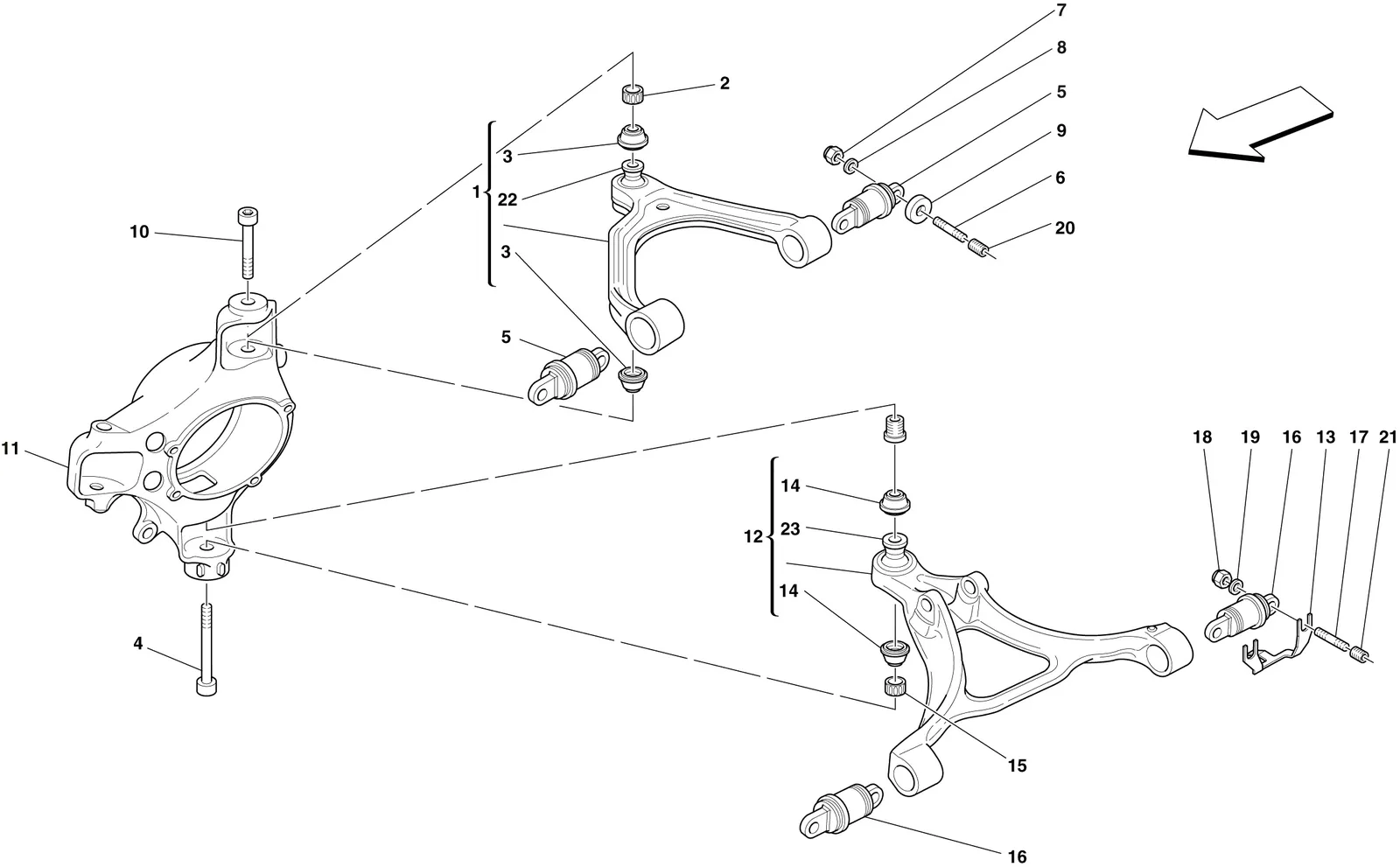 Front Suspension - Arms