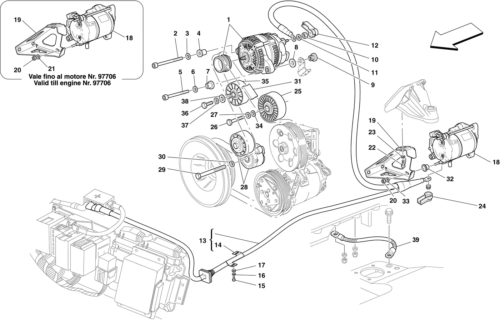 Alternator - Starter Motor
