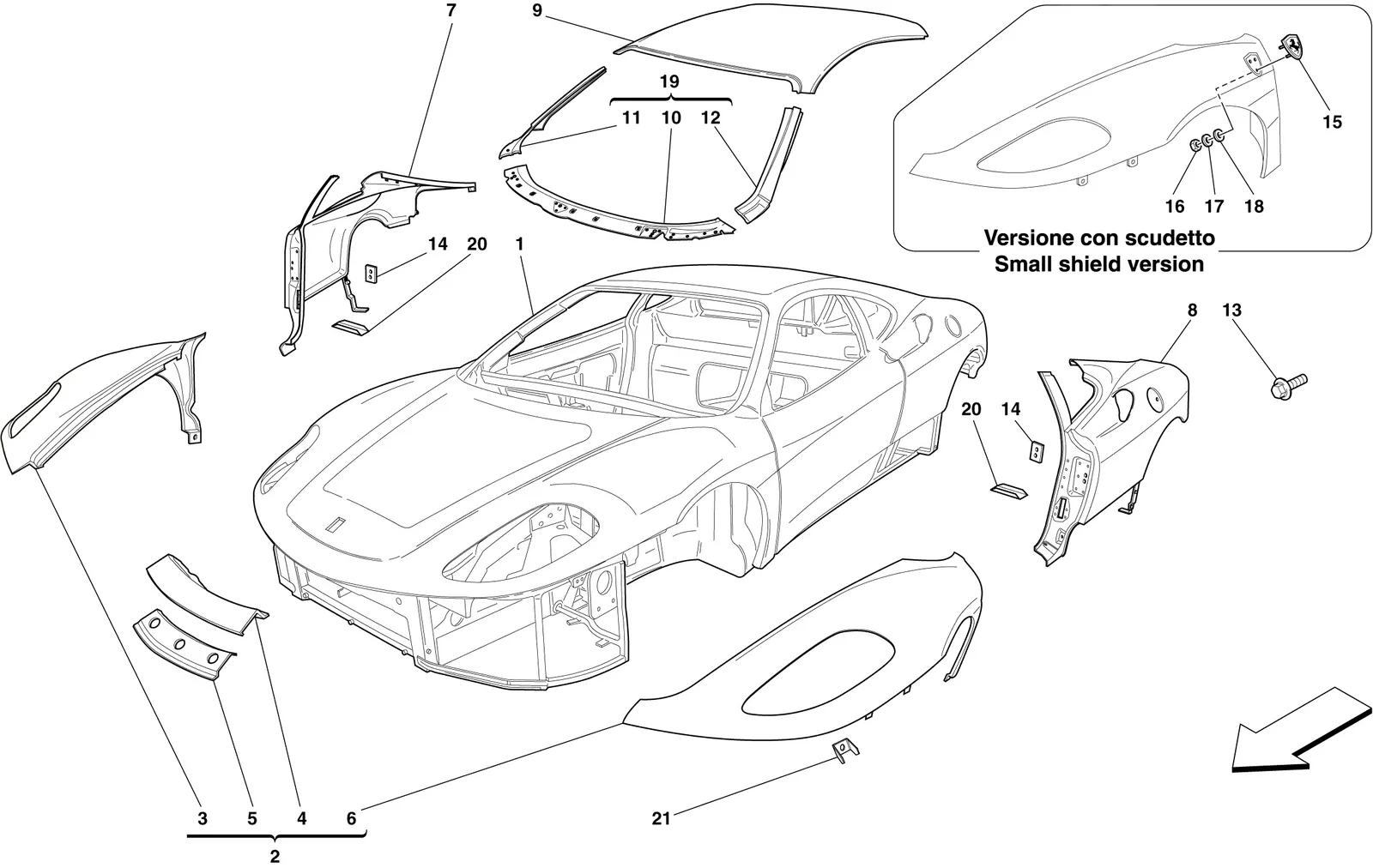 Bodyshell - External Trim