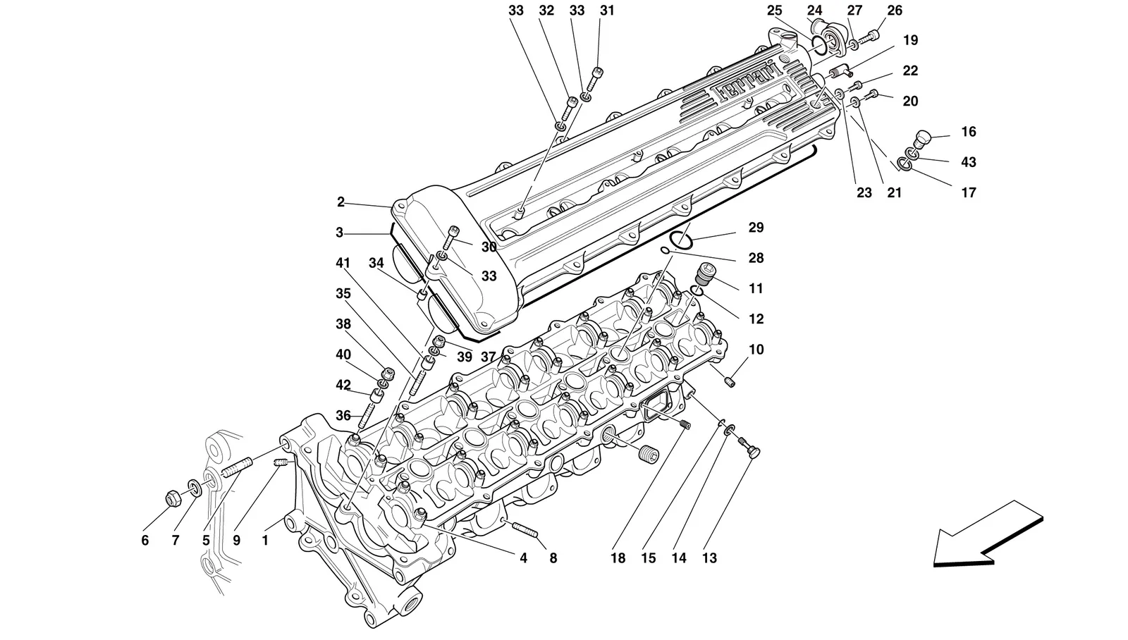L.H. Cylinder Head