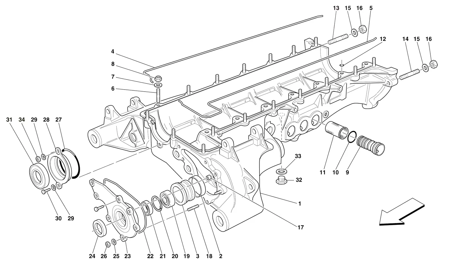 Oil Sump And Cover