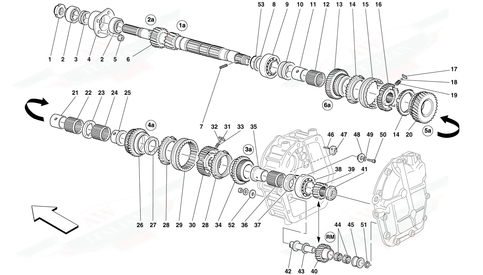Gearbox Main Shaft