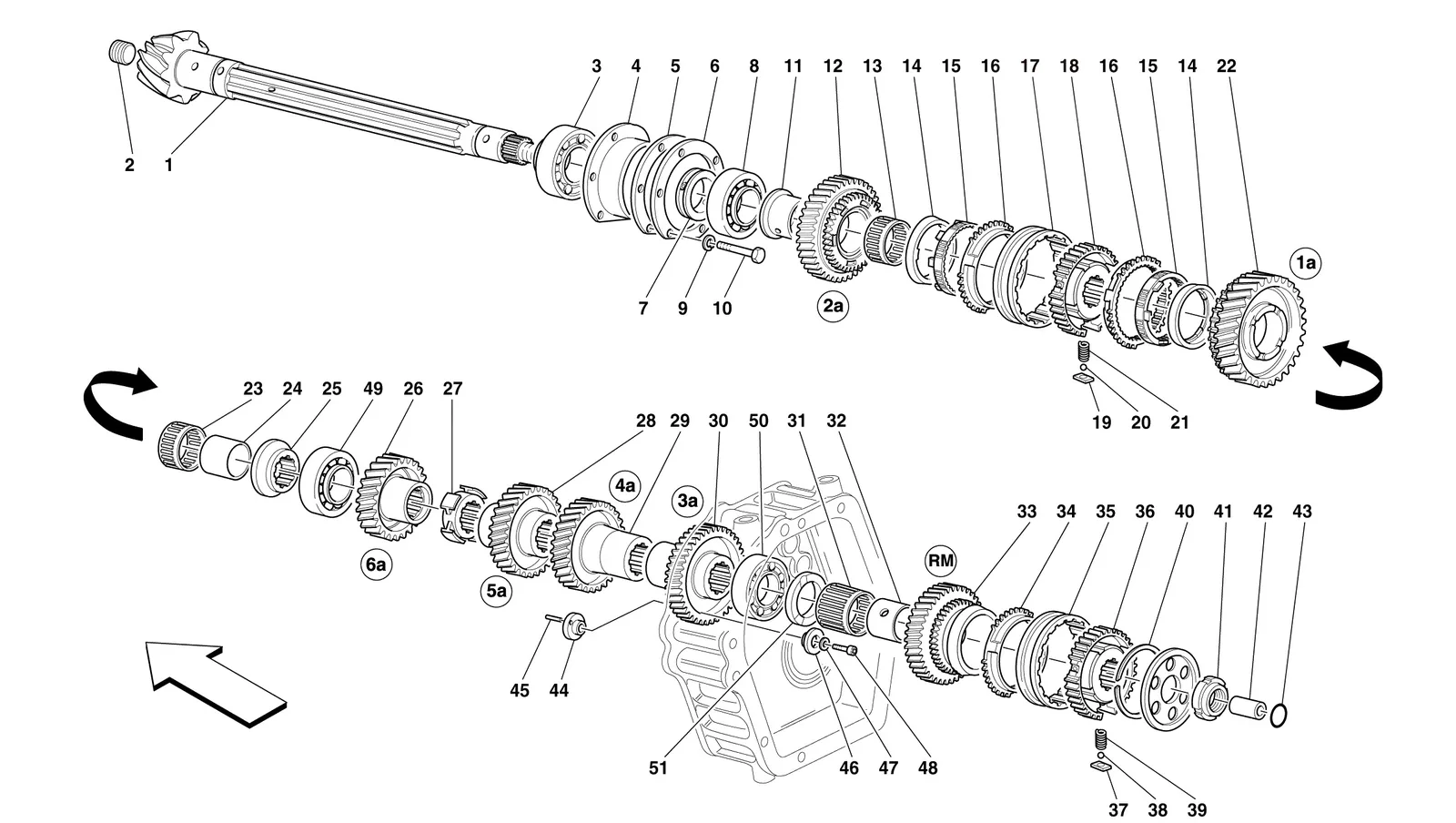 Gearbox Lay Shaft