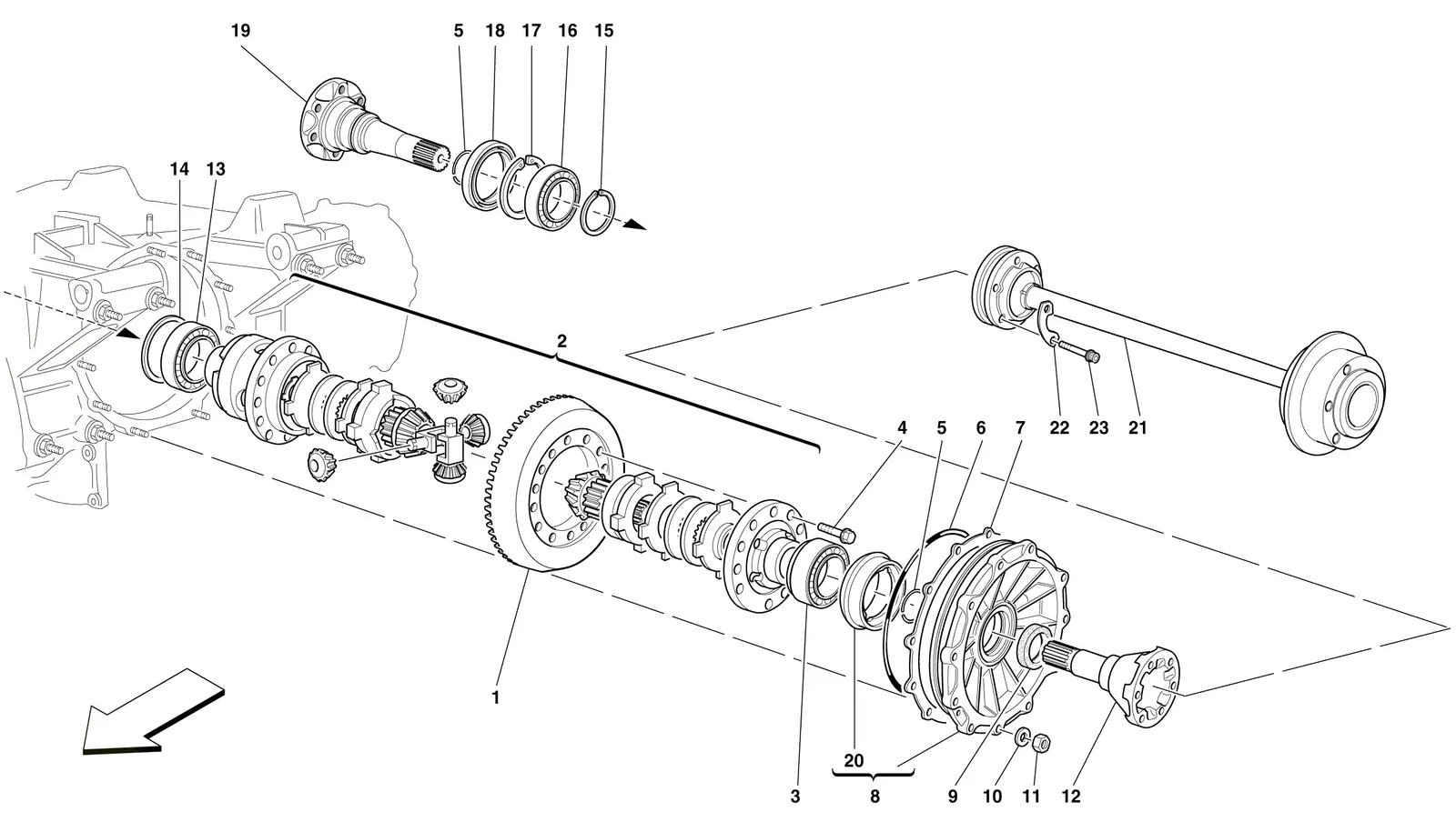 Differential And Axle Shaft