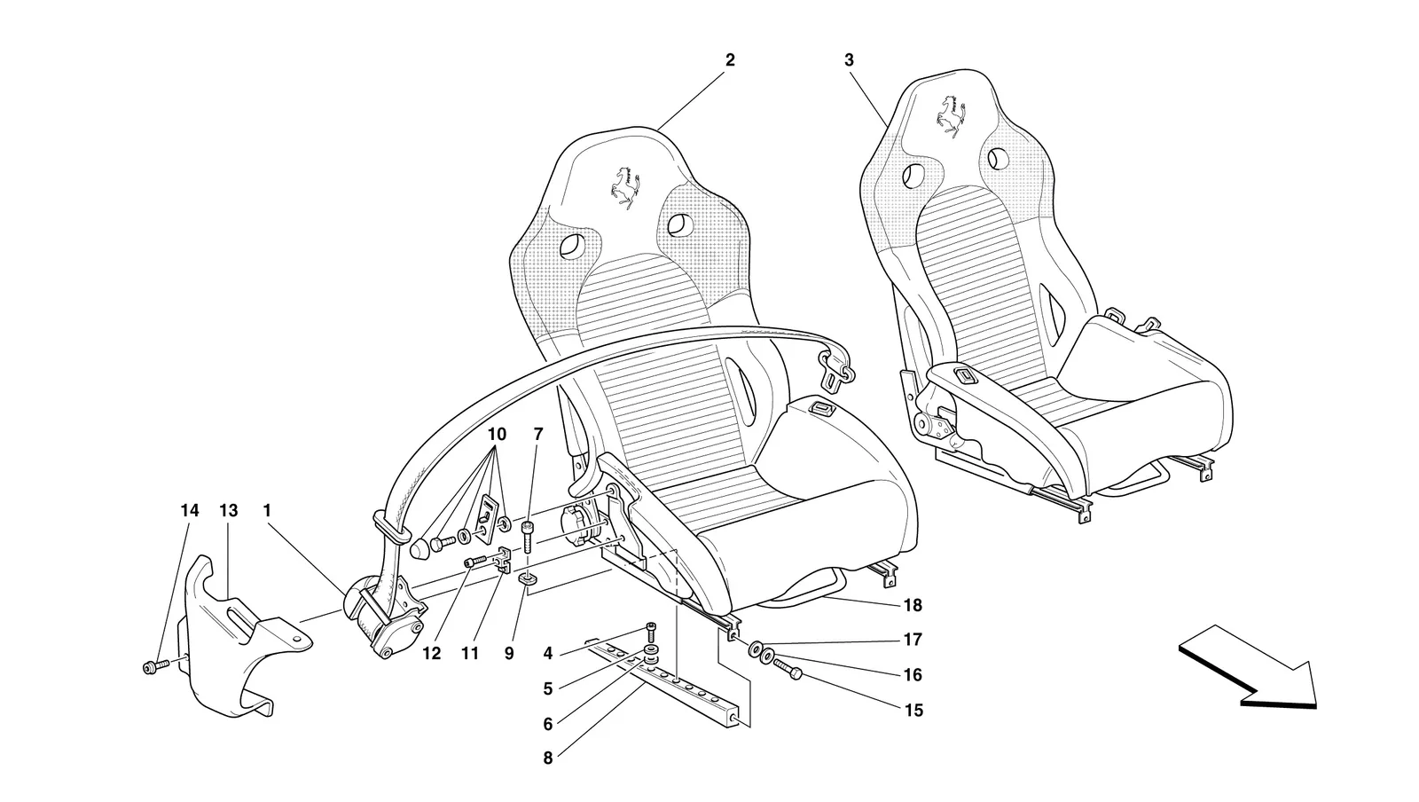 Seats And Safety Belts -Valid For Usa-