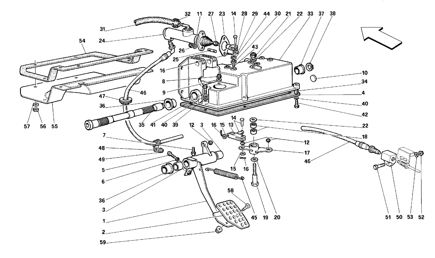 Clutch Release Control - Lhd