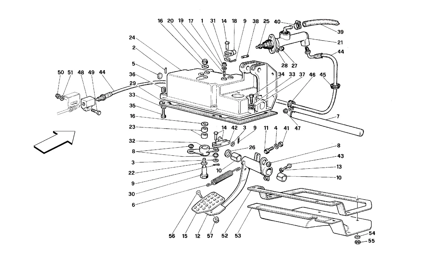 Clutch Release Control -RHD