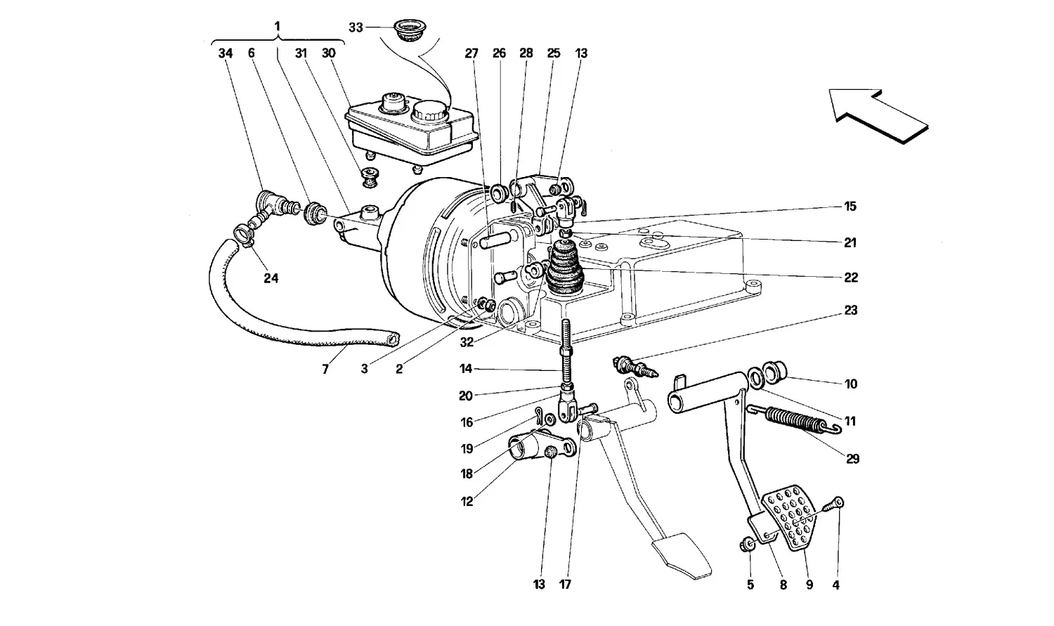 Brake Hydraulic System - Lhd