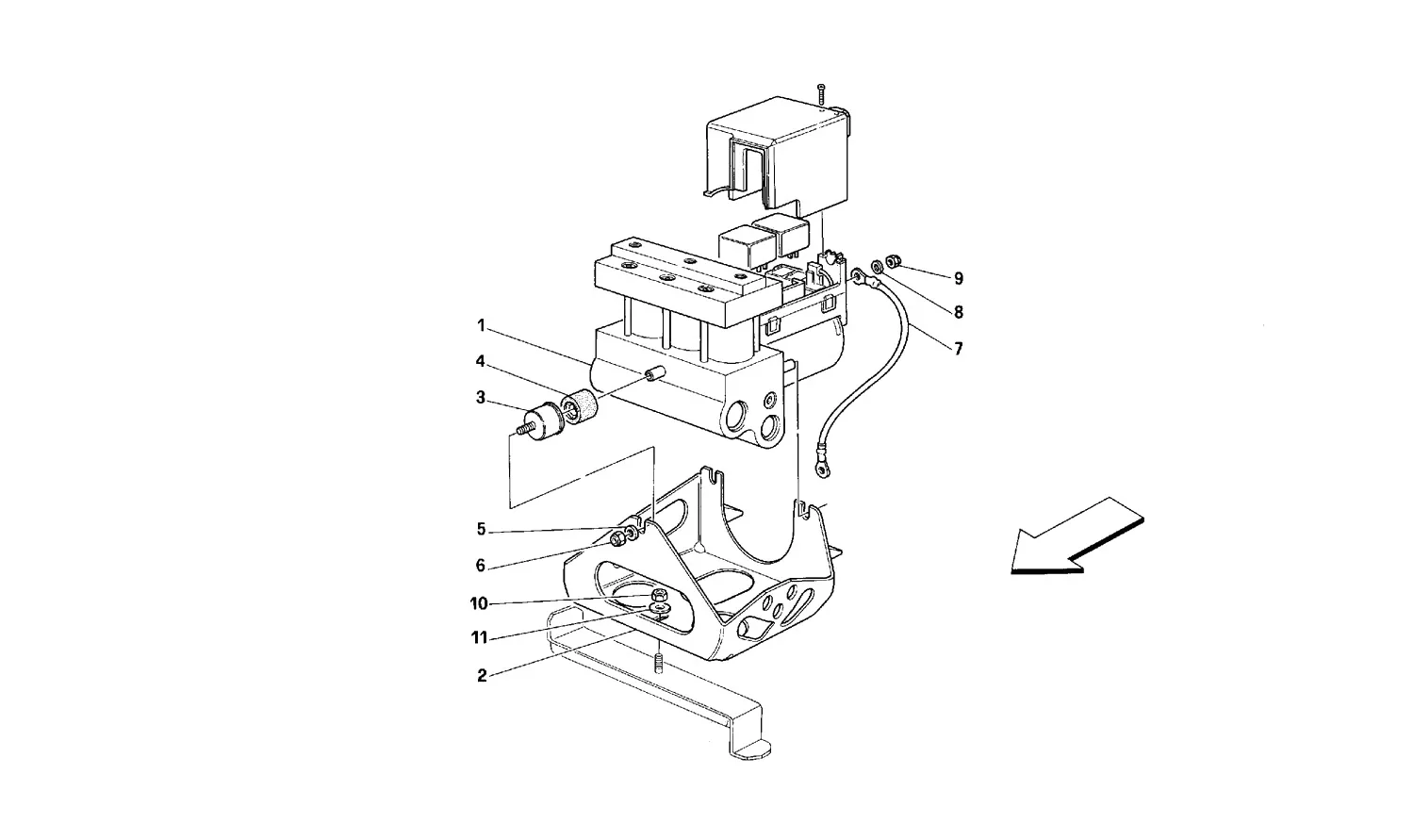 Abs Hydraulic Control Unit