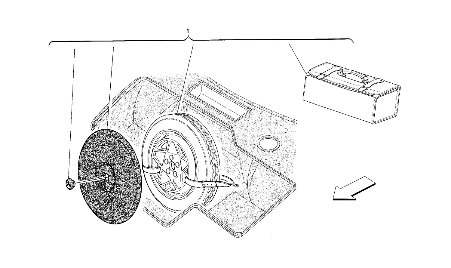 Spare Wheel And Equipment - Optional