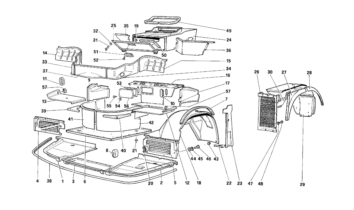 Body - Internal Components