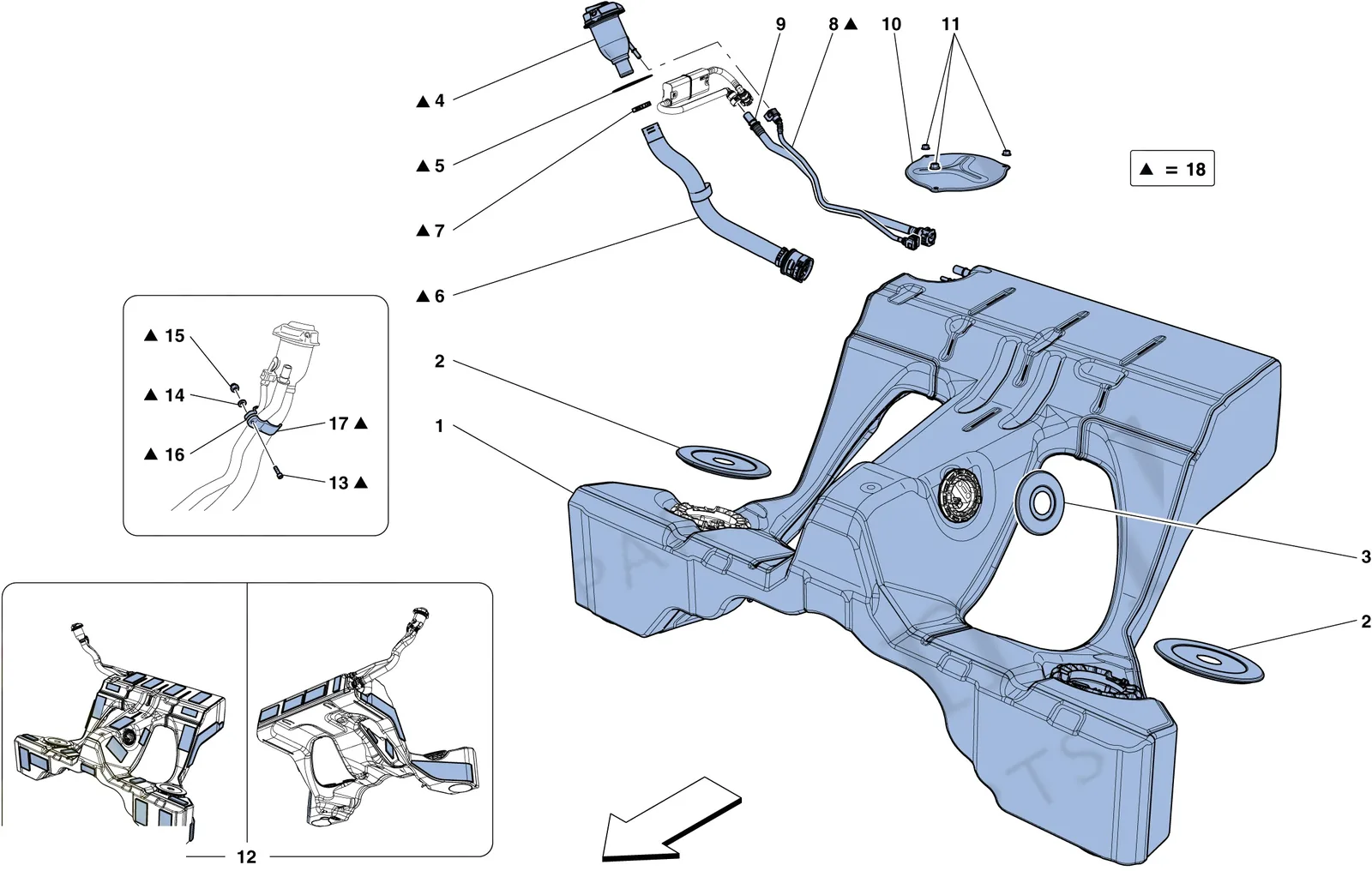 Fuel Tanks And Filler Neck