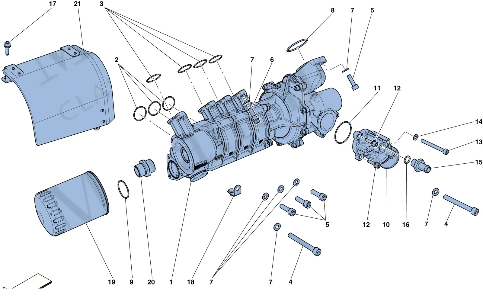 Cooling - Water / Oil Pump