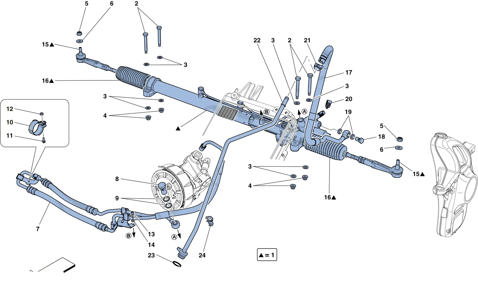Hydraulic Power Steering Box