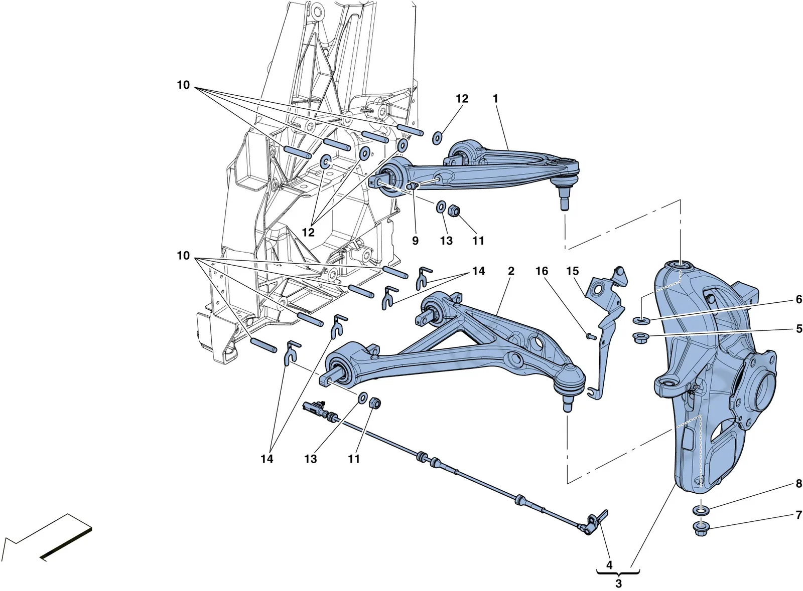 Front Suspension - Arms
