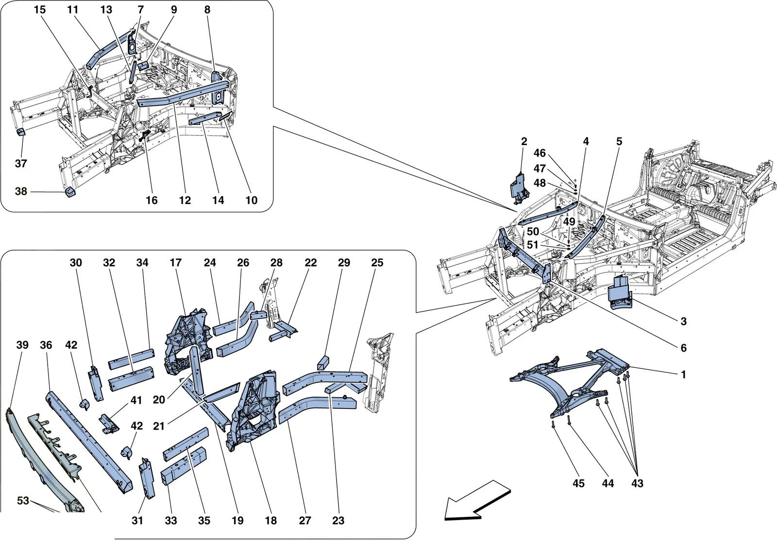 Structures And Elements, Front Of Vehicle