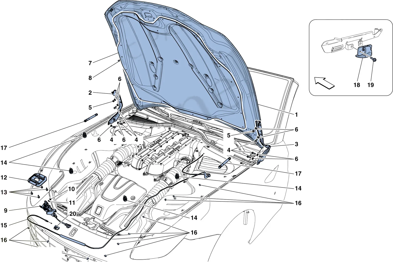 Front Lid And Opening Mechanism