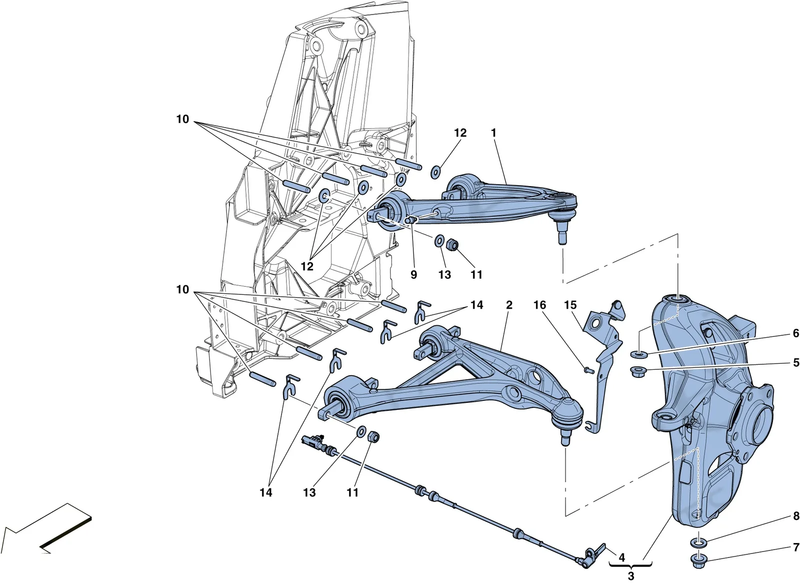 Front Suspension - Arms